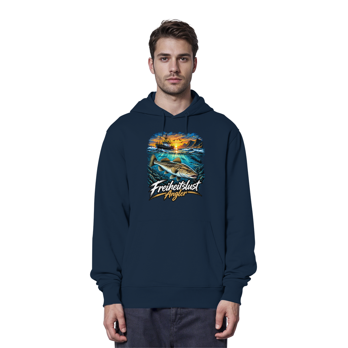 Freiheitslust Fishing Hoodie - Dorsch Edition