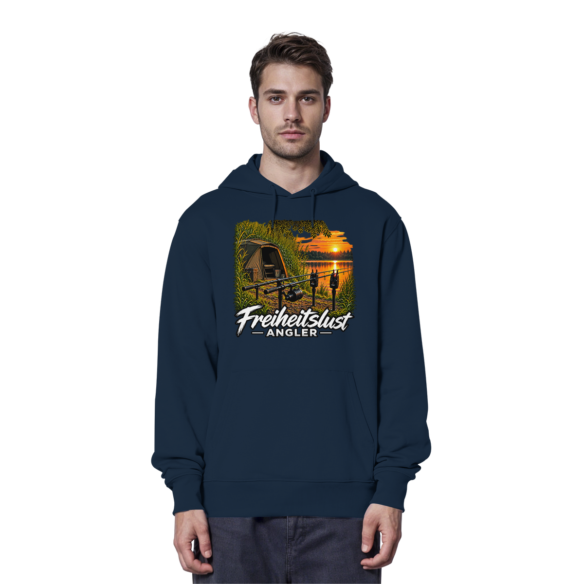 Freiheitslust Fishing Hoodie - Angelplatz