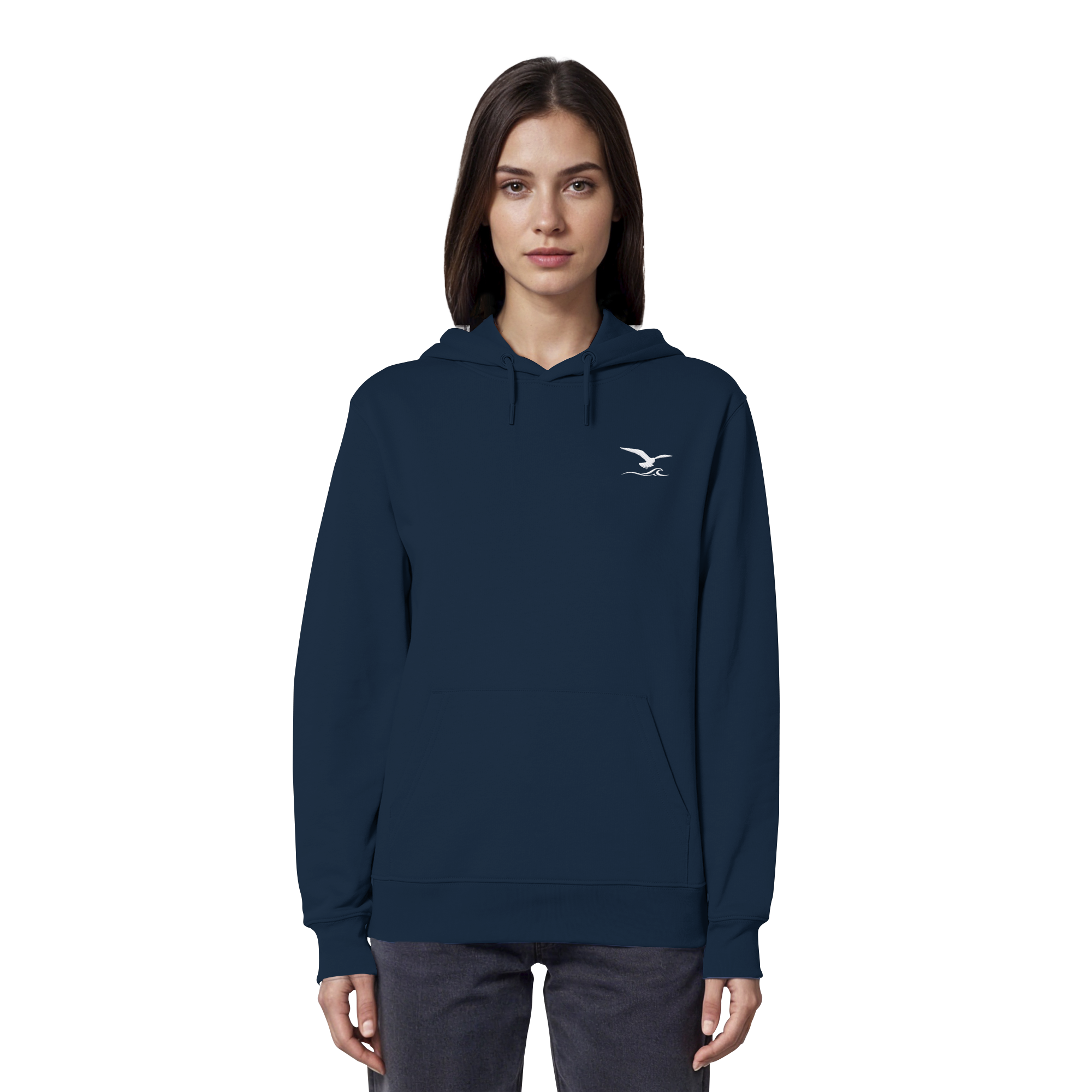 Unisex Hoodie mit Backprint - Move.Explore.Freedom
