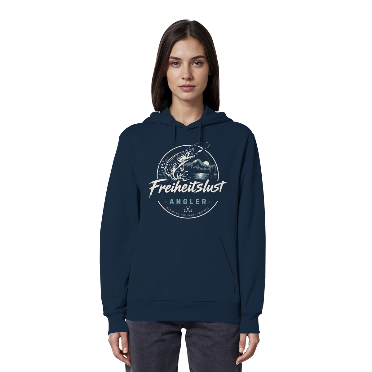 Freiheitslust Fishing - Organic Hoodie