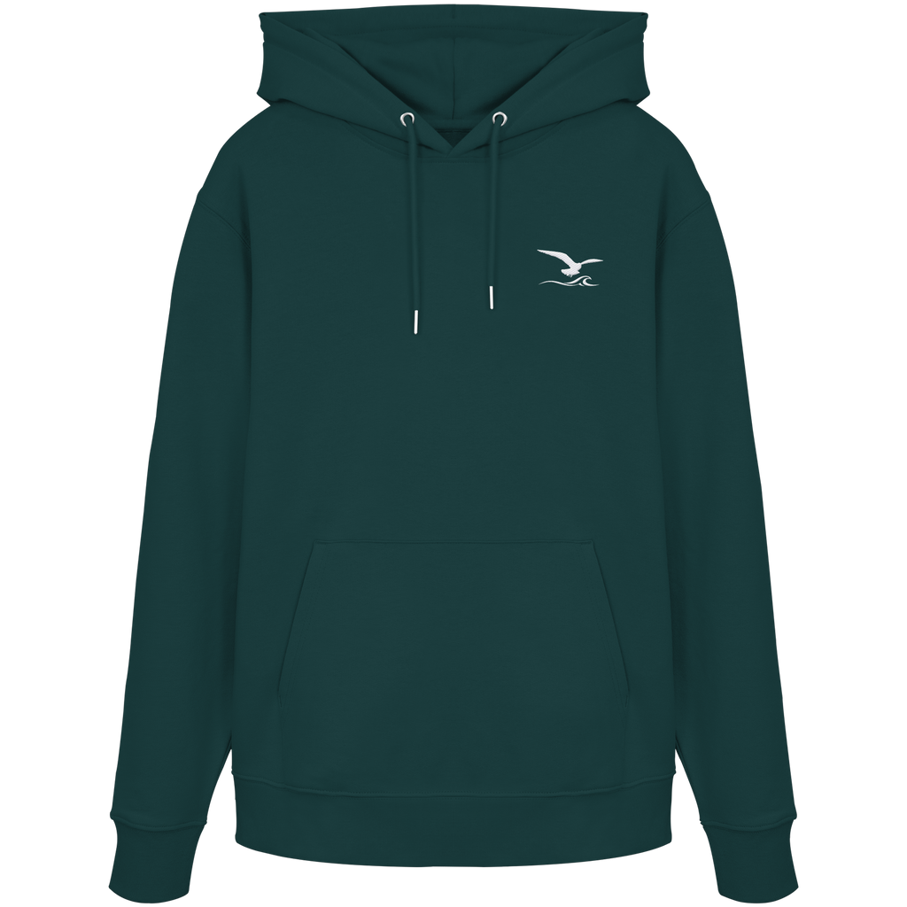 Unisex Hoodie mit Backprint - Move.Explore.Freedom