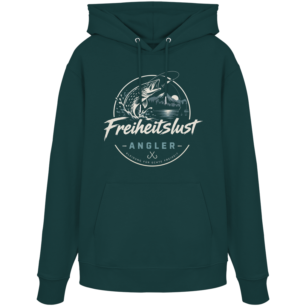 Freiheitslust Fishing - Organic Hoodie