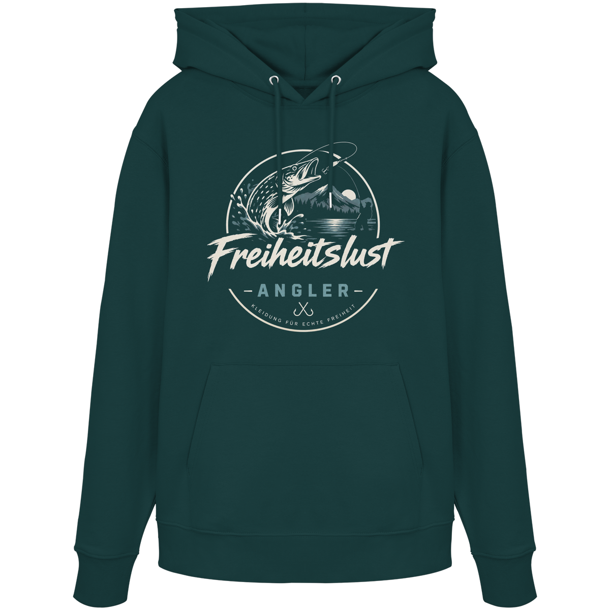 Freiheitslust Fishing - Organic Hoodie