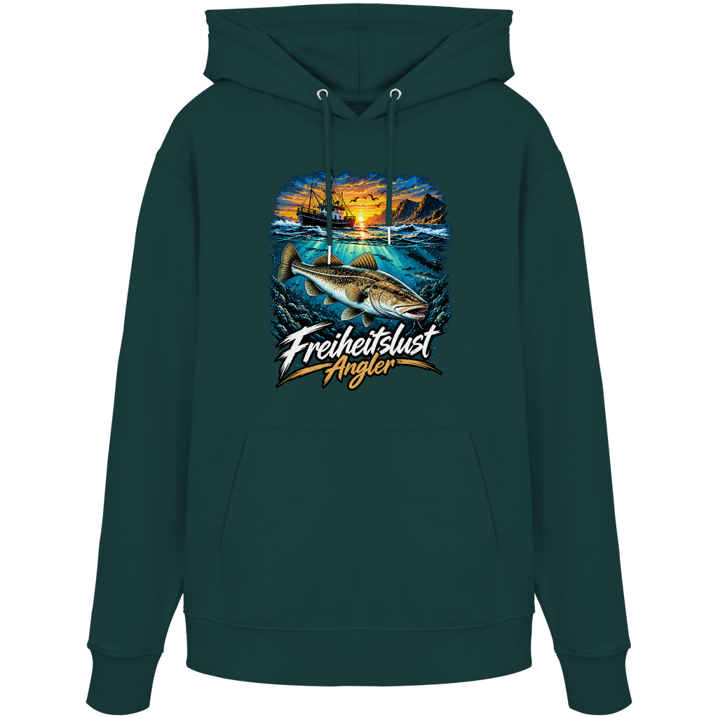 Freiheitslust Fishing Hoodie - Dorsch Edition