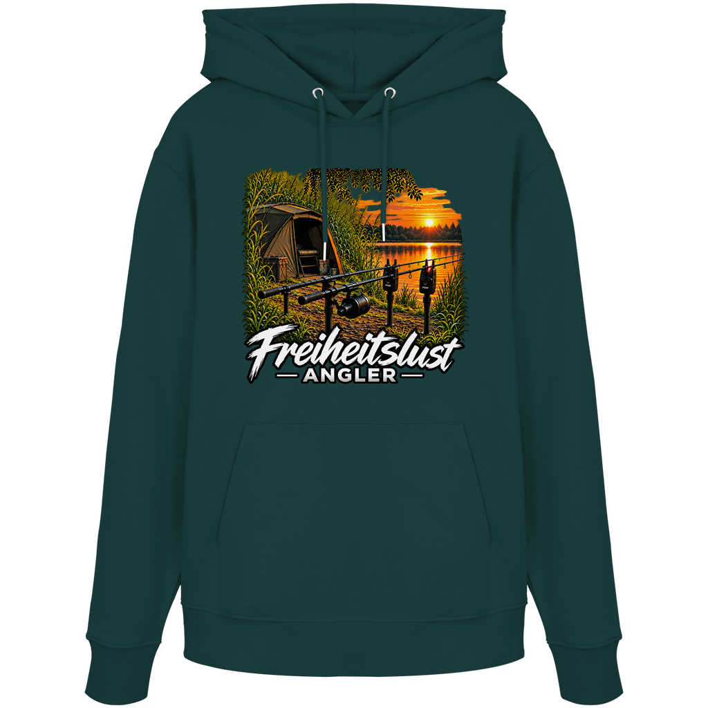 Freiheitslust Fishing Hoodie - Angelplatz