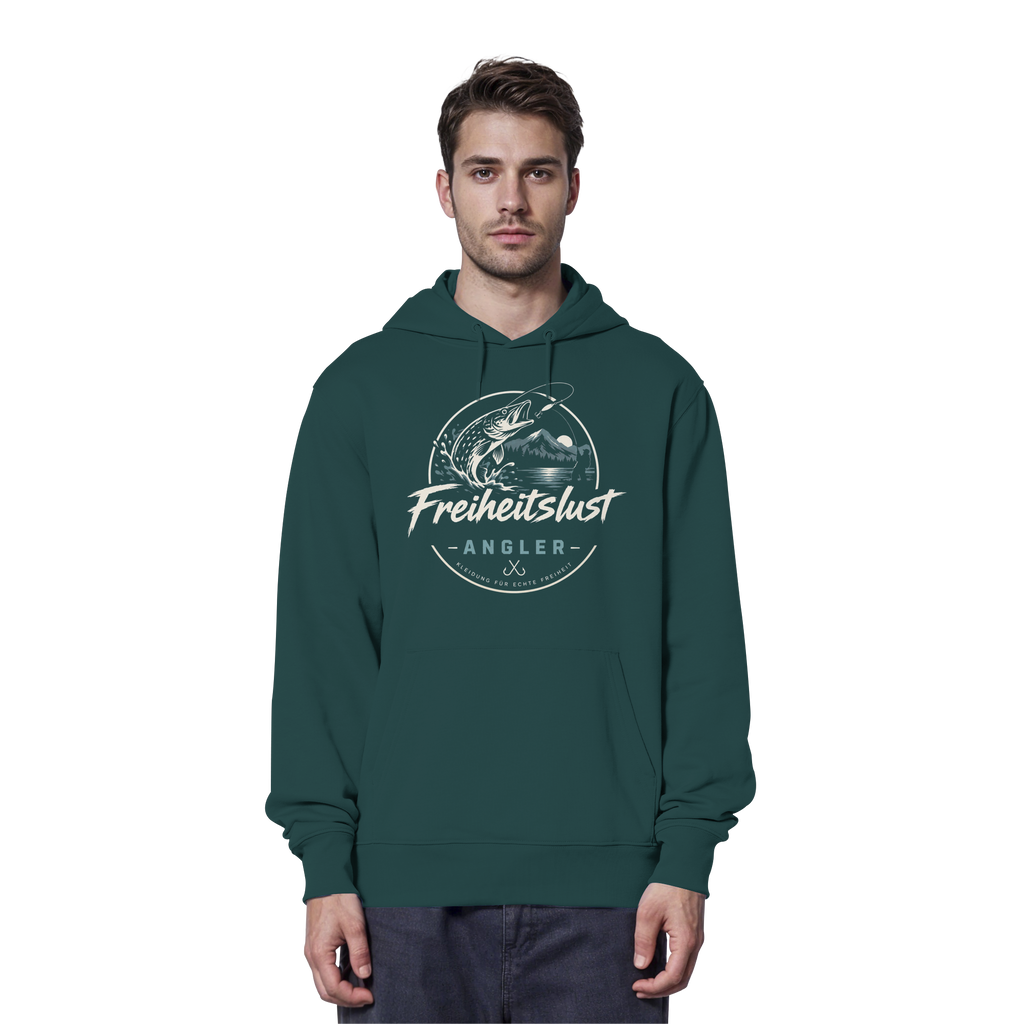 Freiheitslust Fishing - Organic Hoodie