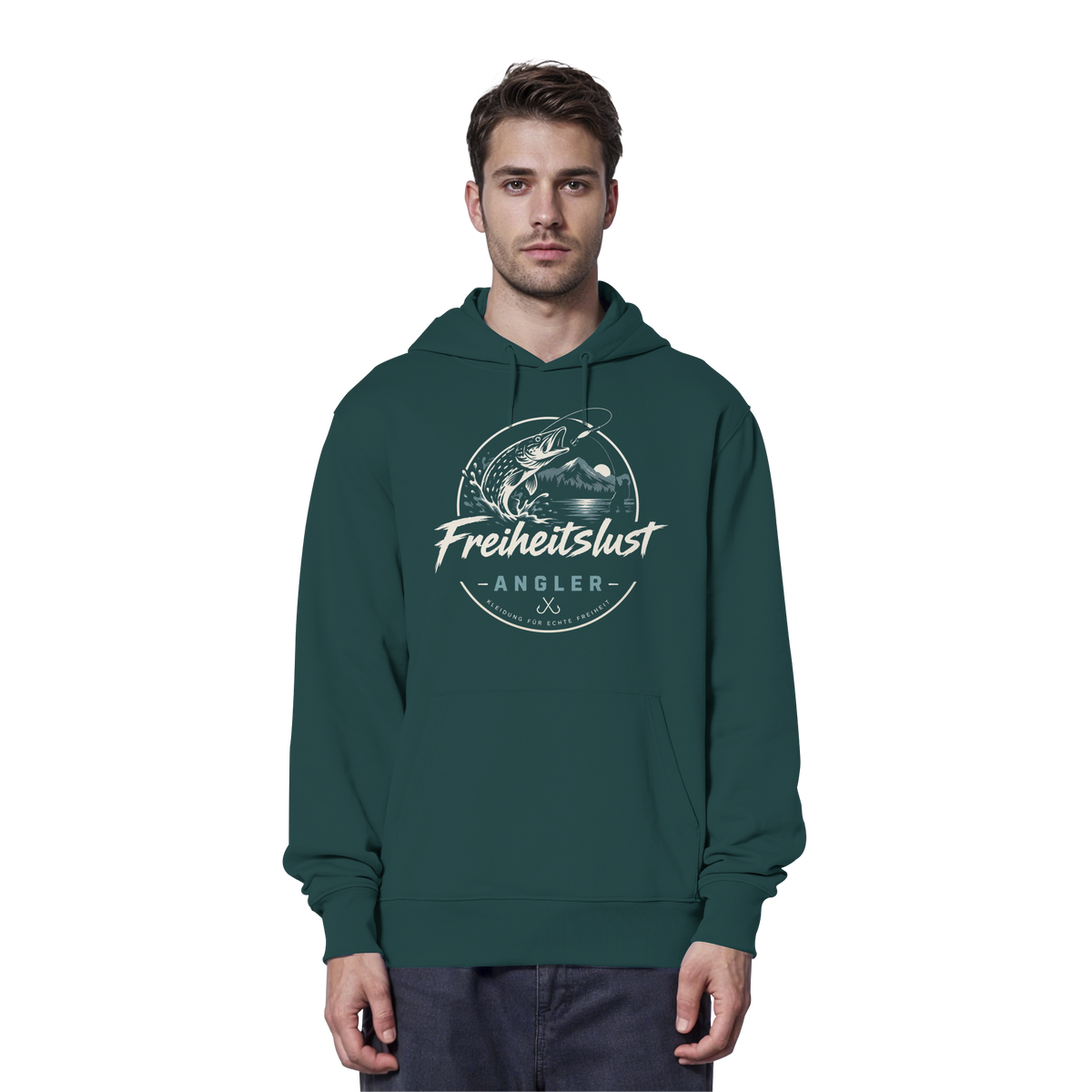 Freiheitslust Fishing - Organic Hoodie