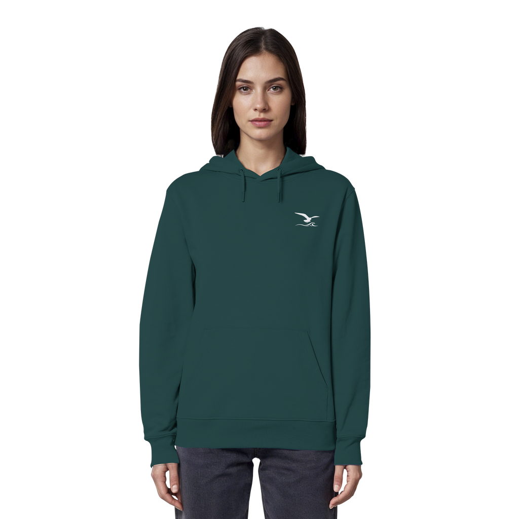 Unisex Hoodie mit Backprint - Move.Explore.Freedom