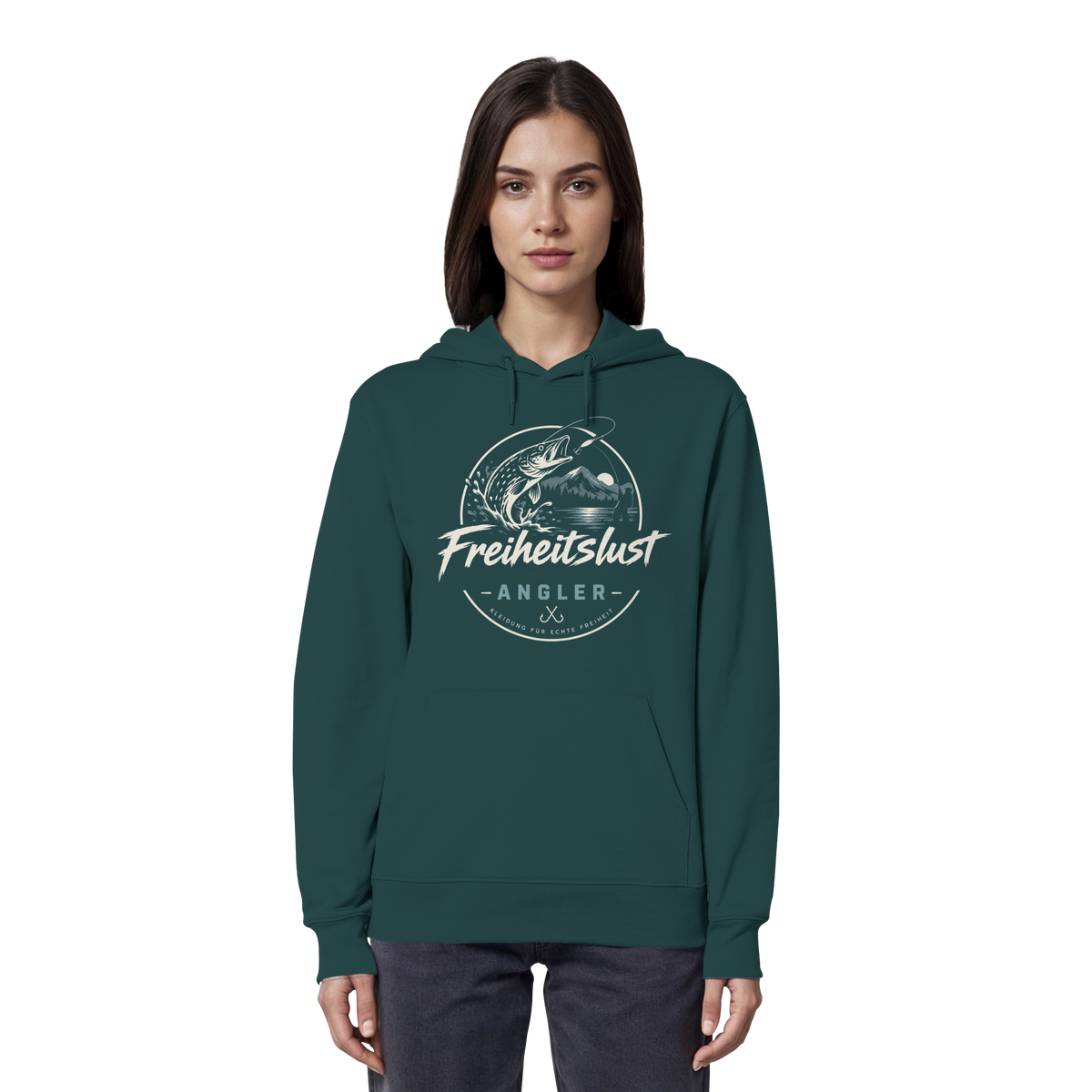 Freiheitslust Fishing - Organic Hoodie