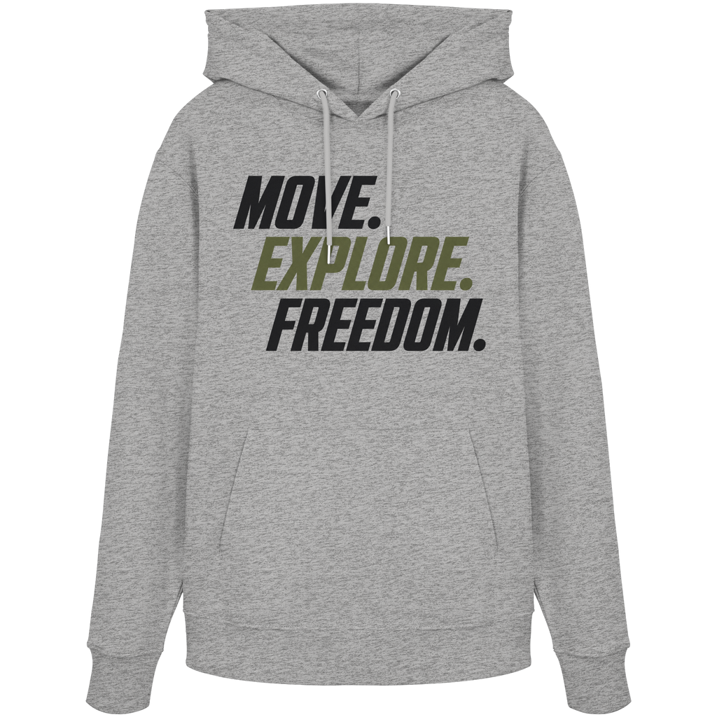 Unisex Hoodie - Move.Explore.Freedom