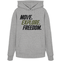 Unisex Hoodie - Move.Explore.Freedom