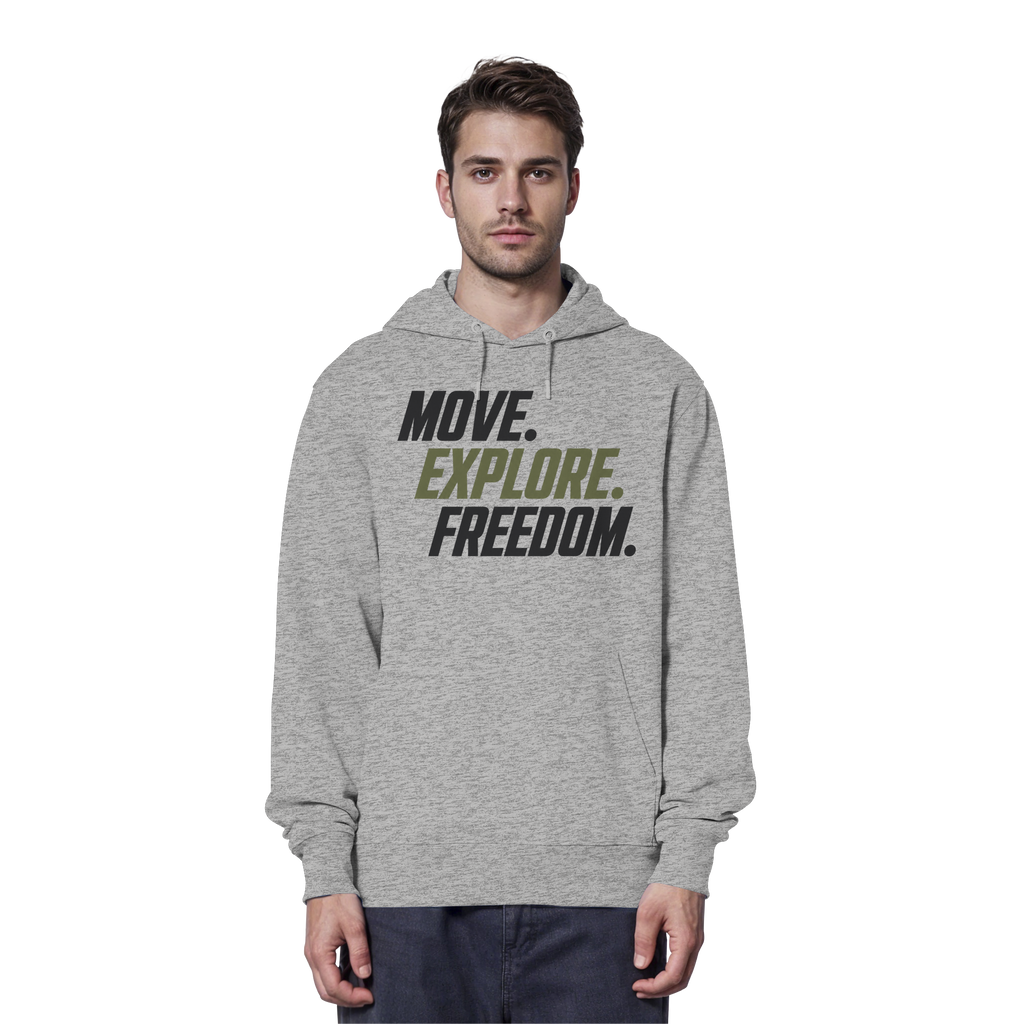 Unisex Hoodie - Move.Explore.Freedom
