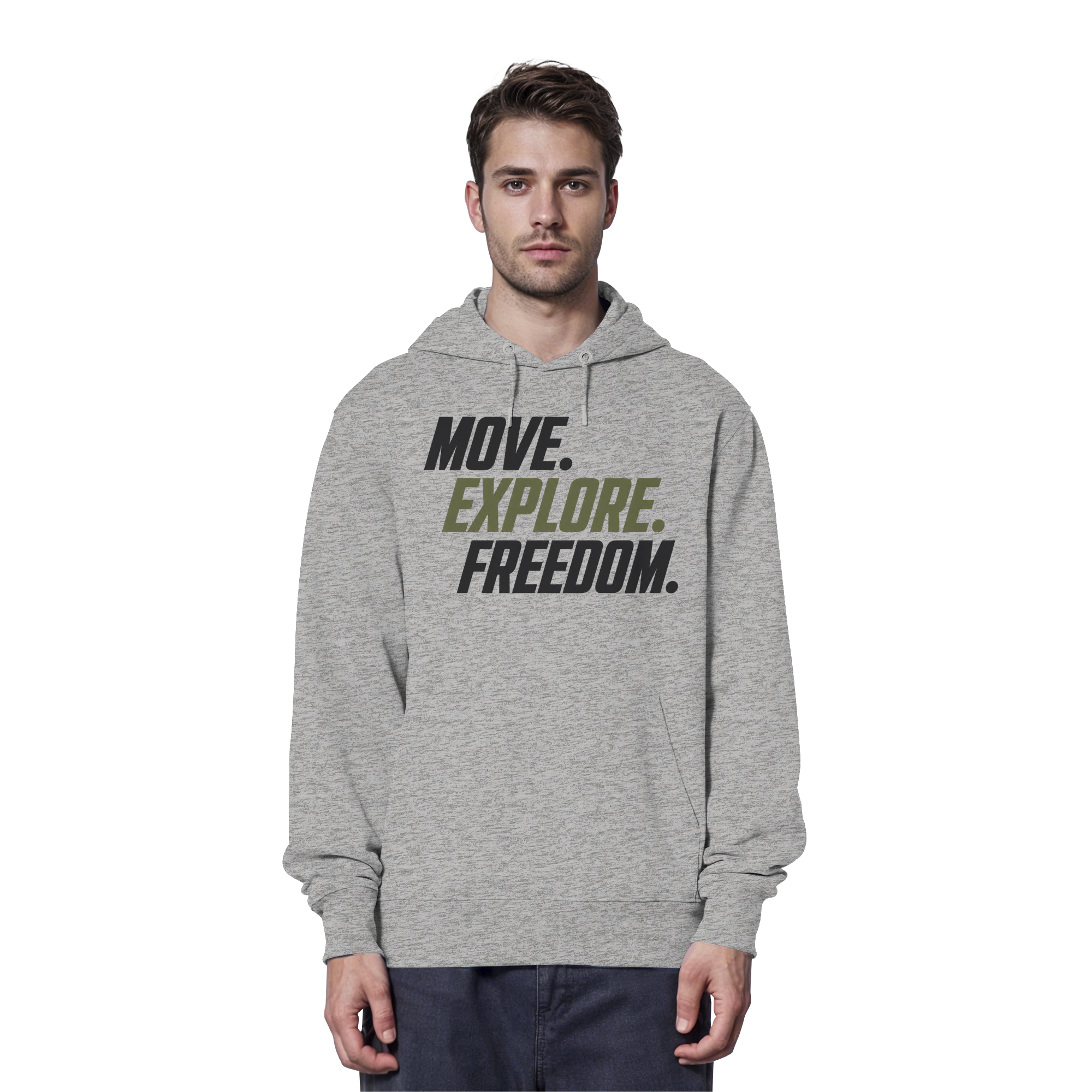 Unisex Hoodie - Move.Explore.Freedom