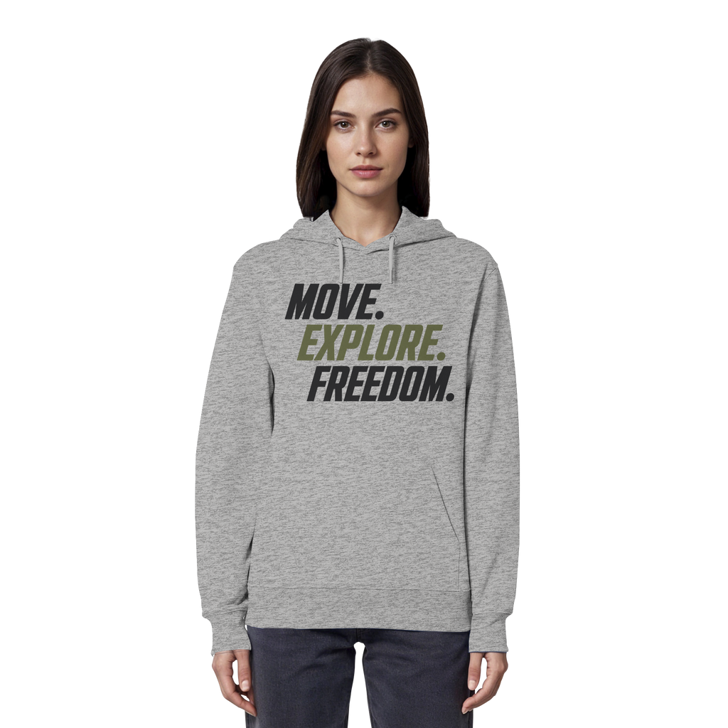 Unisex Hoodie - Move.Explore.Freedom