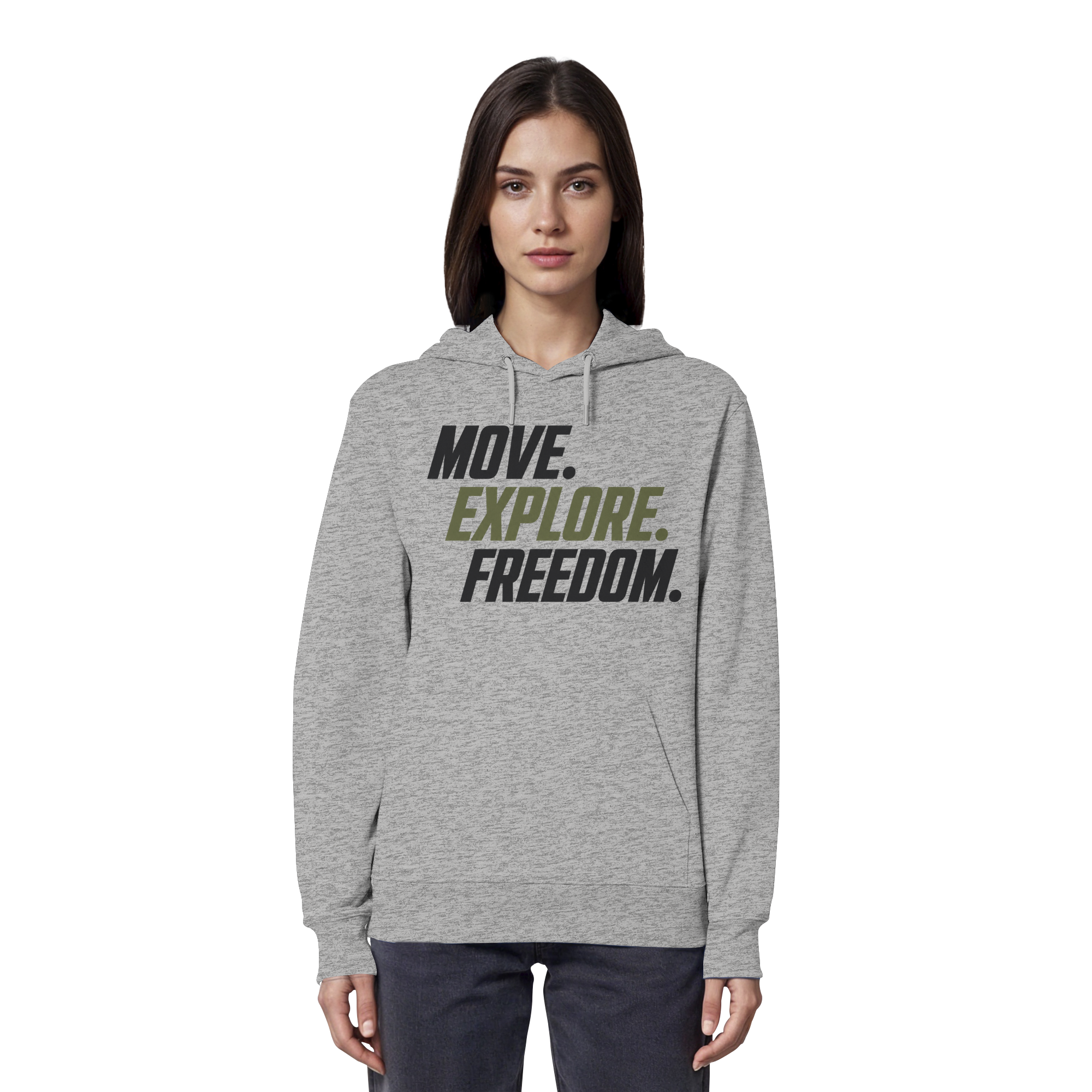 Unisex Hoodie - Move.Explore.Freedom