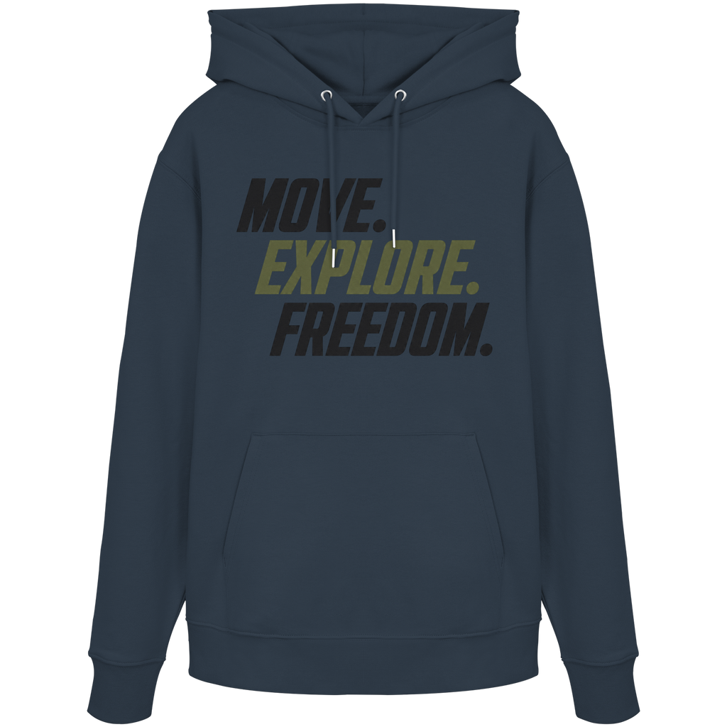 Unisex Hoodie - Move.Explore.Freedom