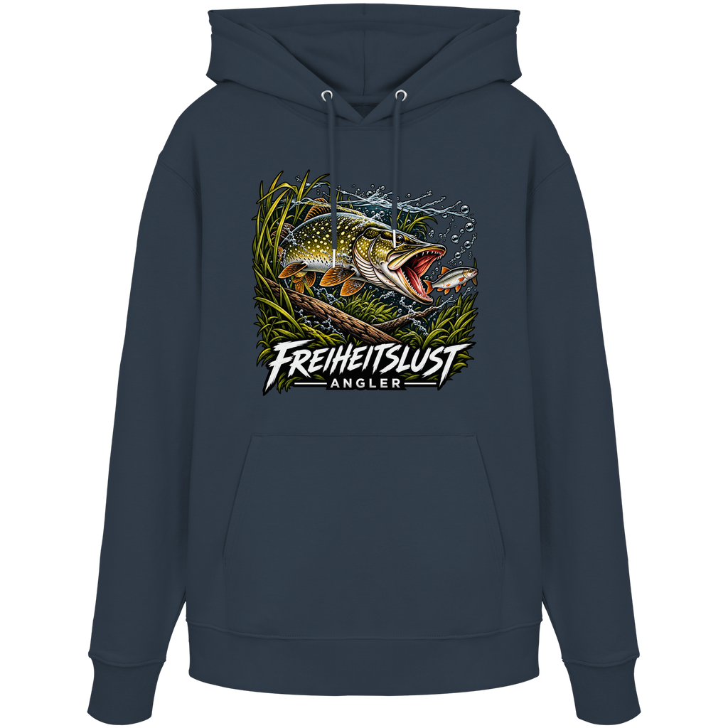 Freiheitslust Fishing Hoodie - Hecht Edition