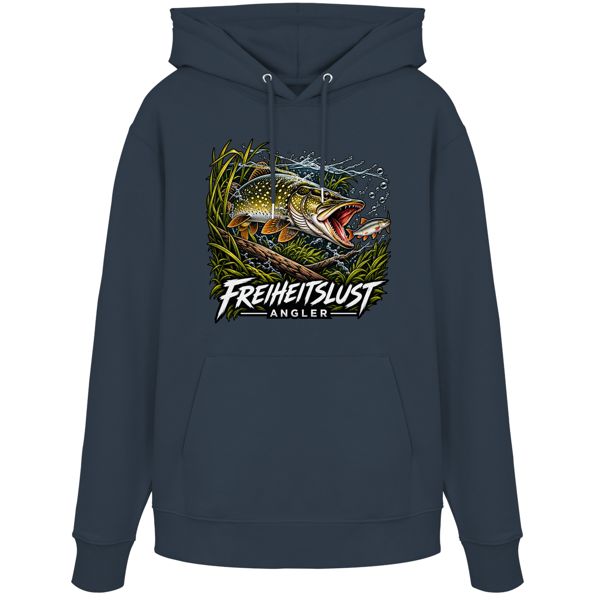 Freiheitslust Fishing Hoodie - Hecht Edition
