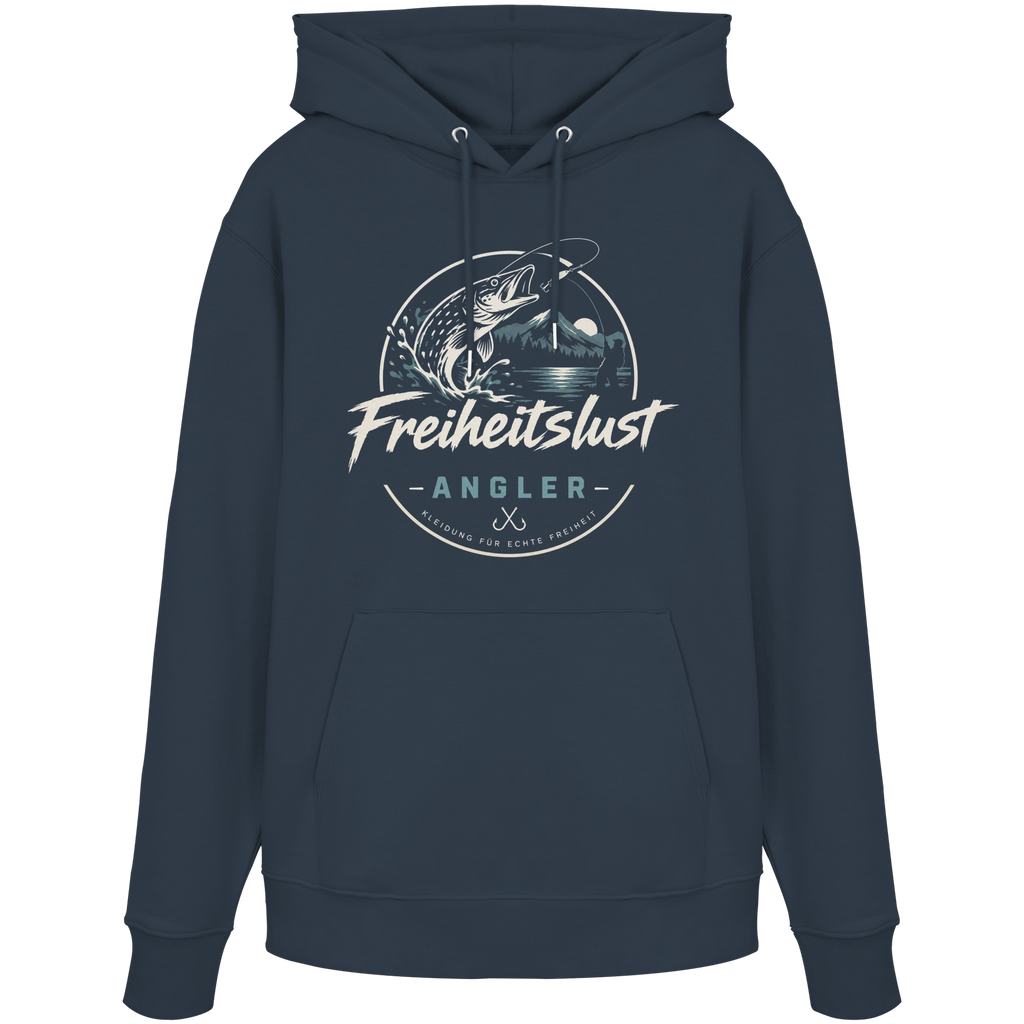 Freiheitslust Fishing - Organic Hoodie