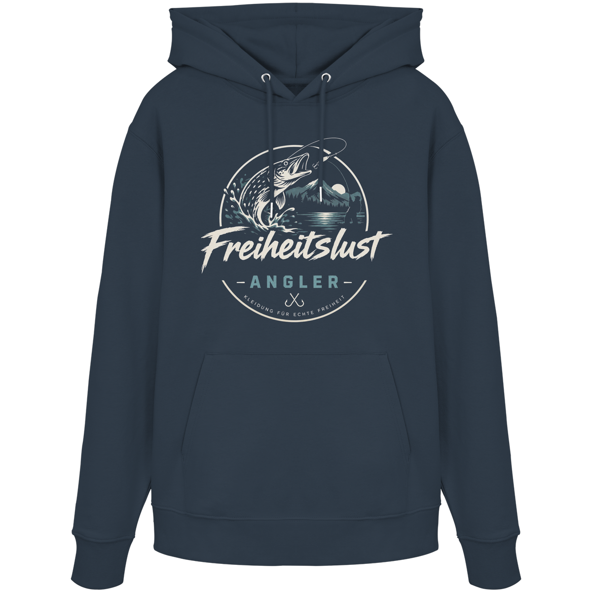 Freiheitslust Fishing - Organic Hoodie
