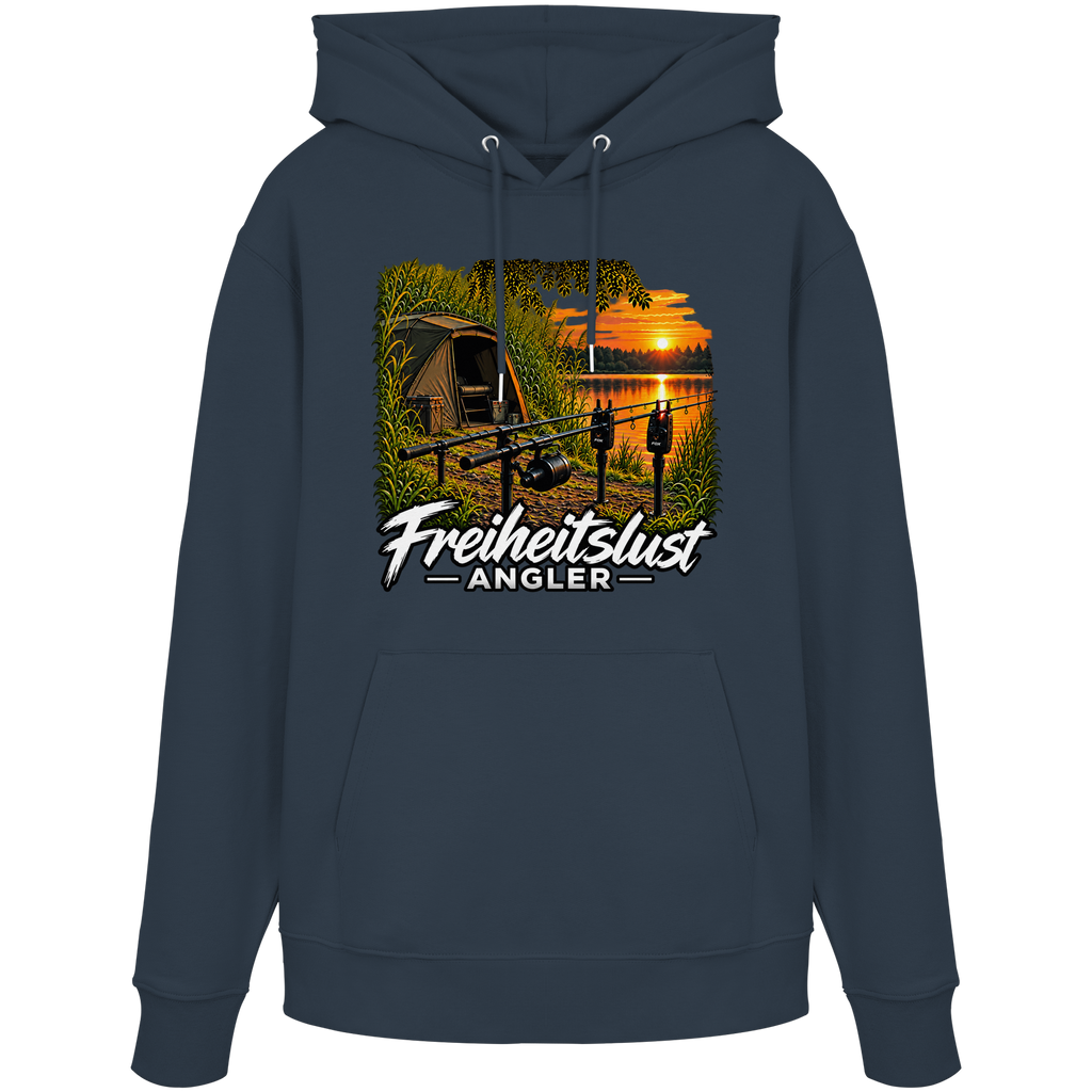 Freiheitslust Fishing Hoodie - Angelplatz