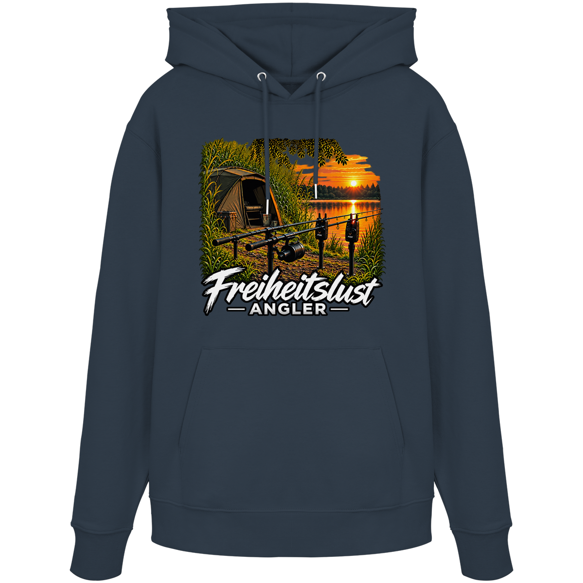 Freiheitslust Fishing Hoodie - Angelplatz