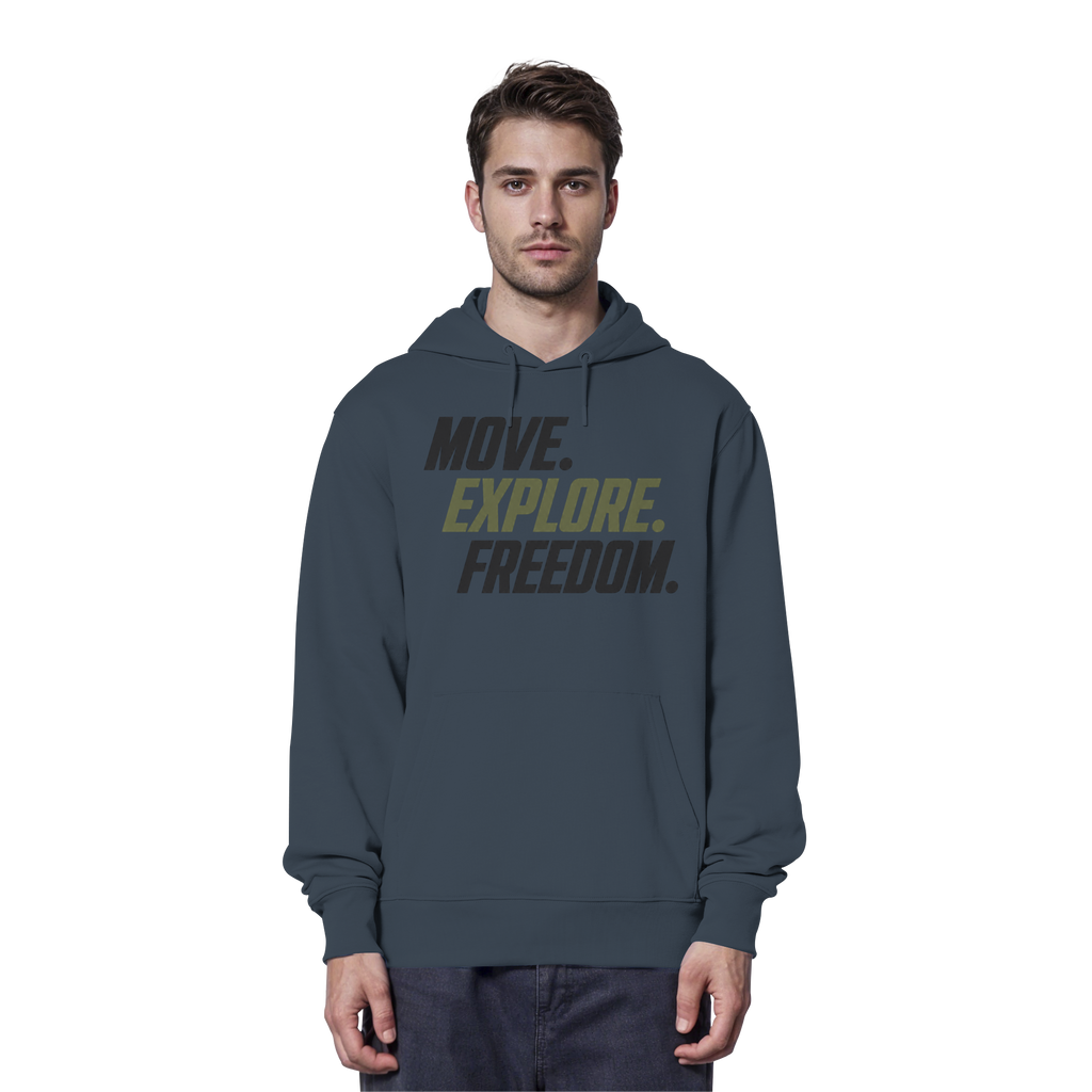 Unisex Hoodie - Move.Explore.Freedom