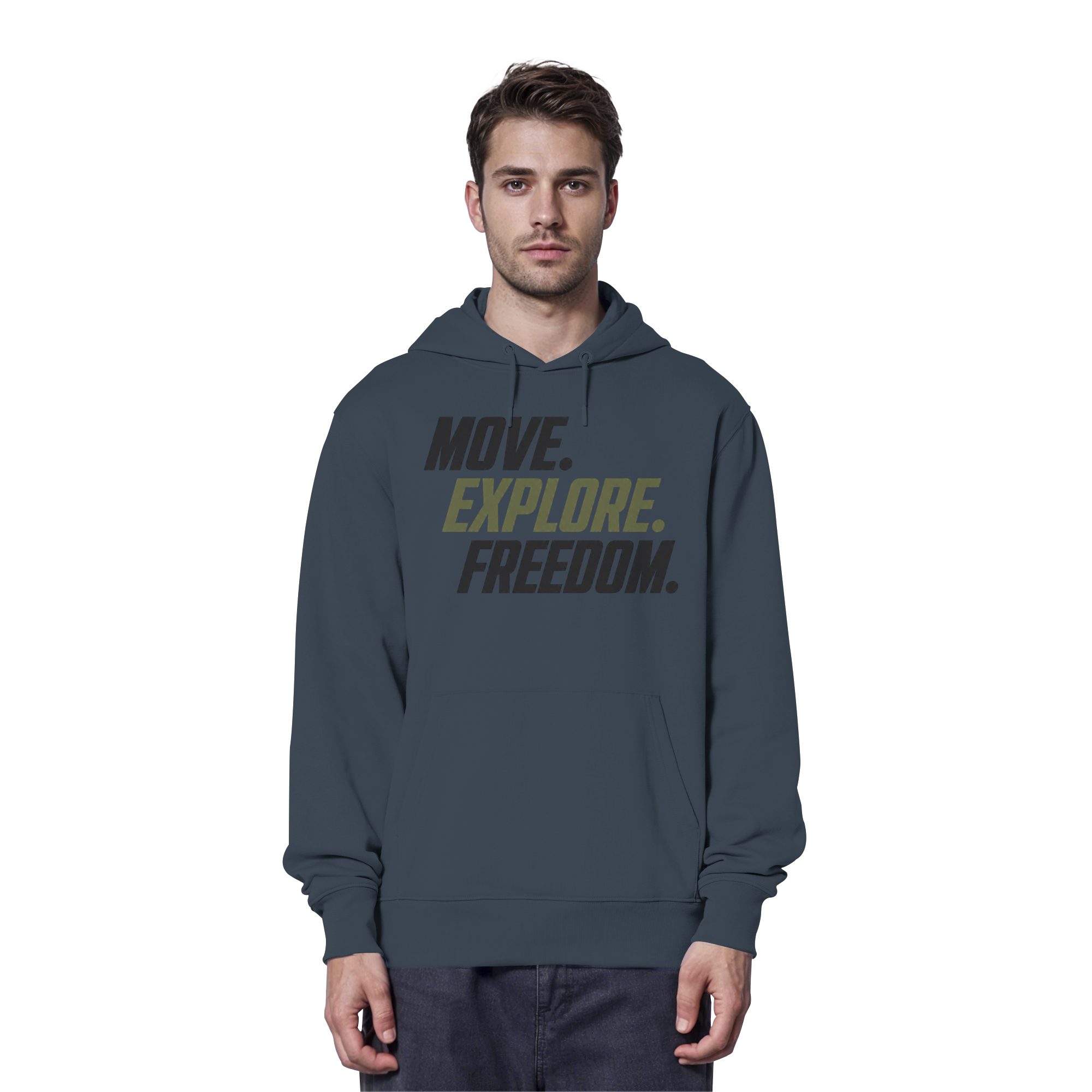Unisex Hoodie - Move.Explore.Freedom