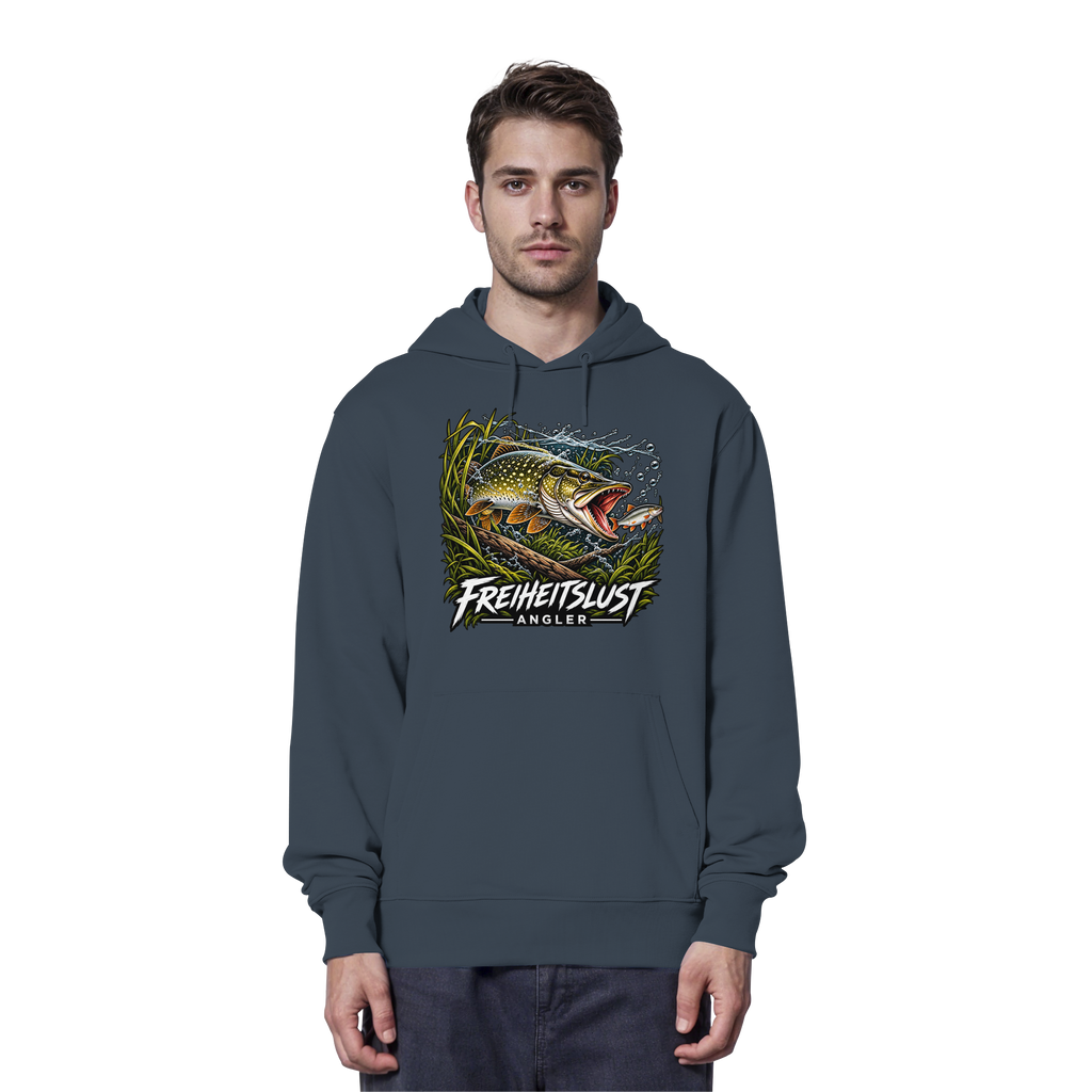 Freiheitslust Fishing Hoodie - Hecht Edition