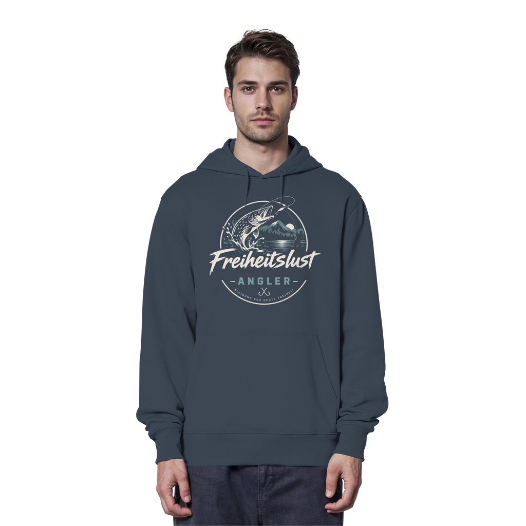 Freiheitslust Fishing - Organic Hoodie