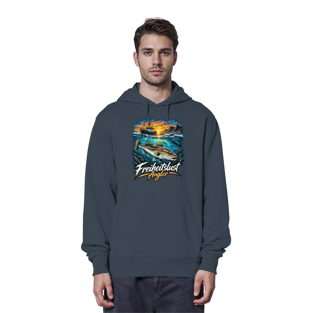 Freiheitslust Fishing Hoodie - Dorsch Edition