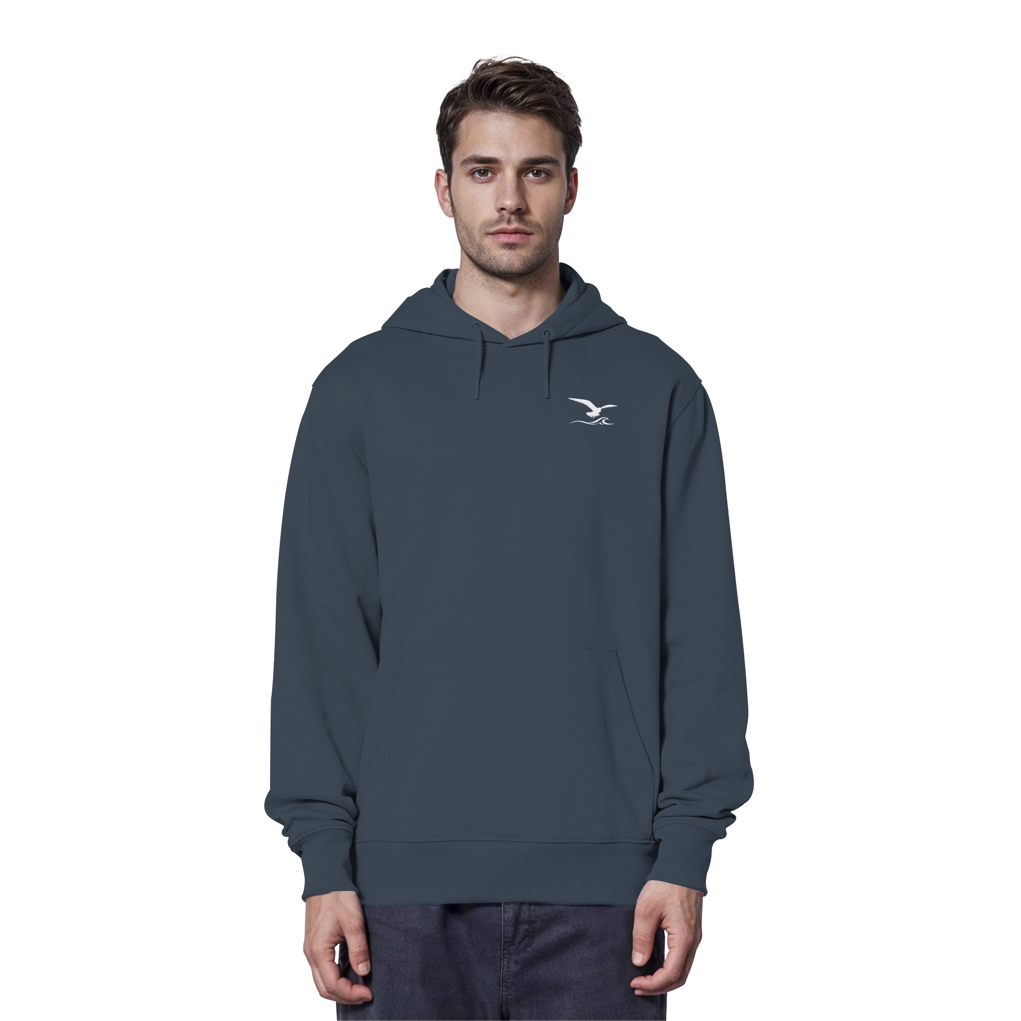 Herren Hoodie mit Stick - Lifestyle