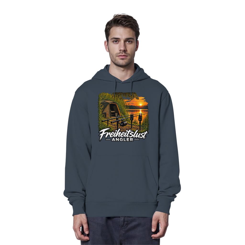 Freiheitslust Fishing Hoodie - Angelplatz