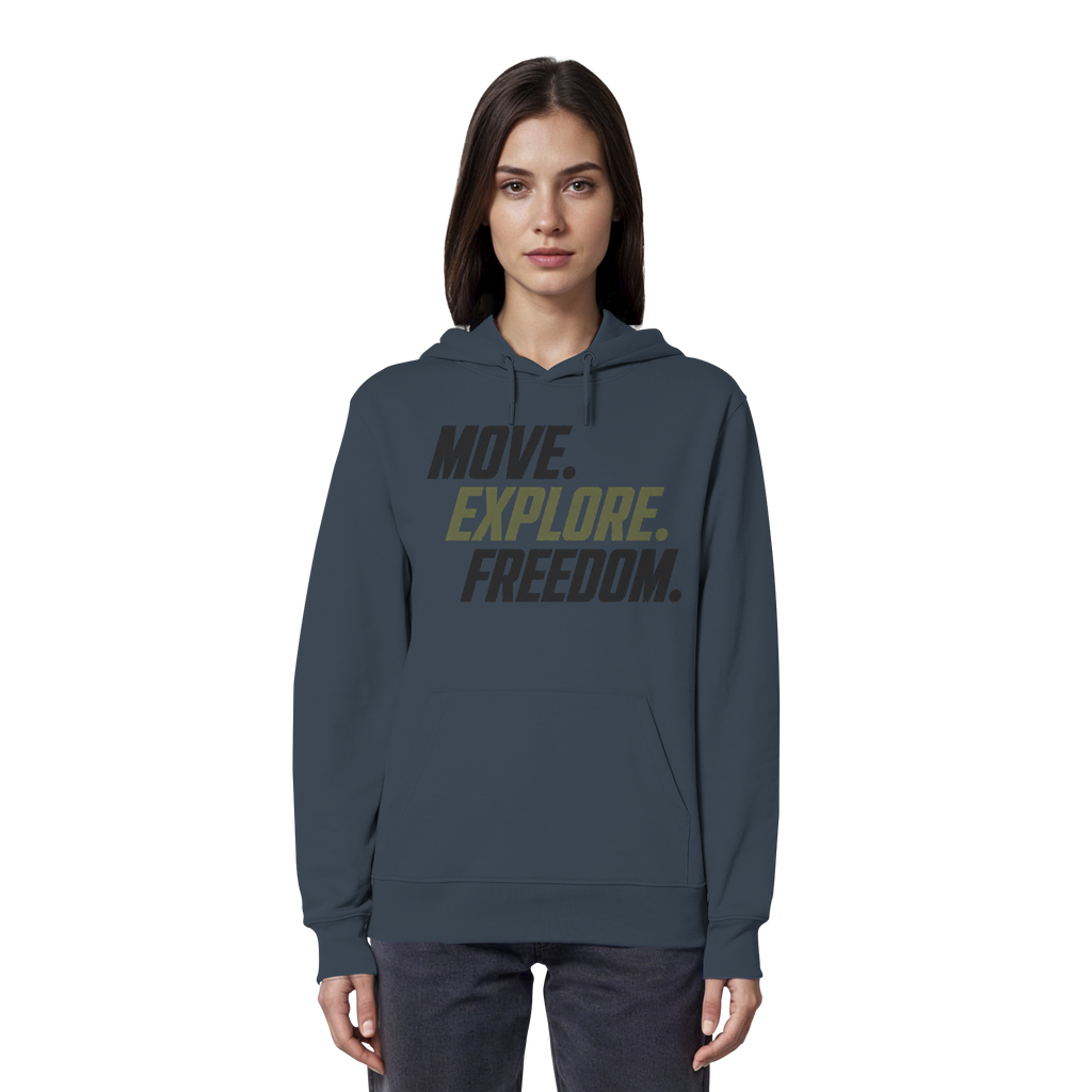 Unisex Hoodie - Move.Explore.Freedom