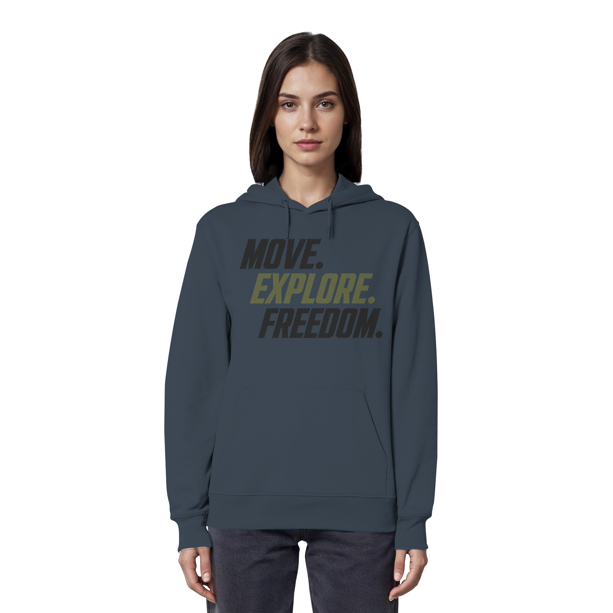 Unisex Hoodie - Move.Explore.Freedom