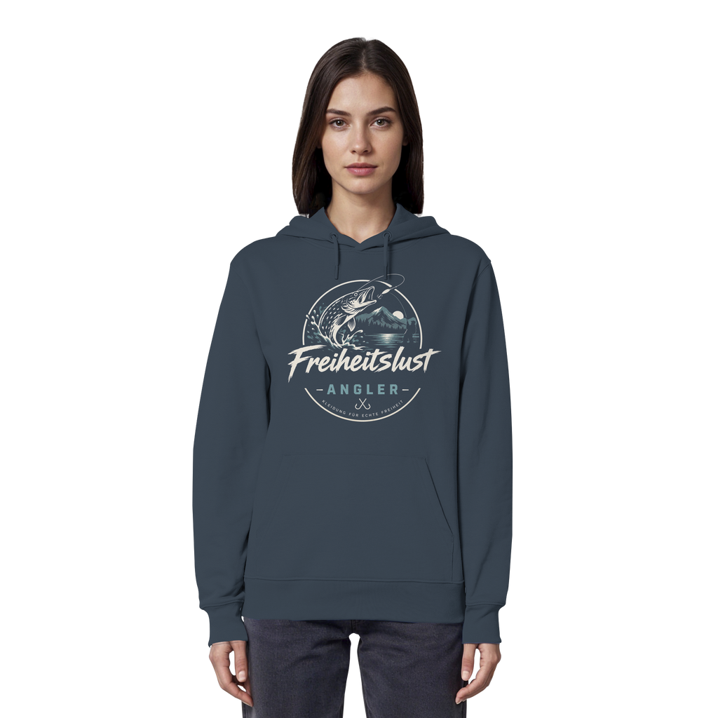 Freiheitslust Fishing - Organic Hoodie