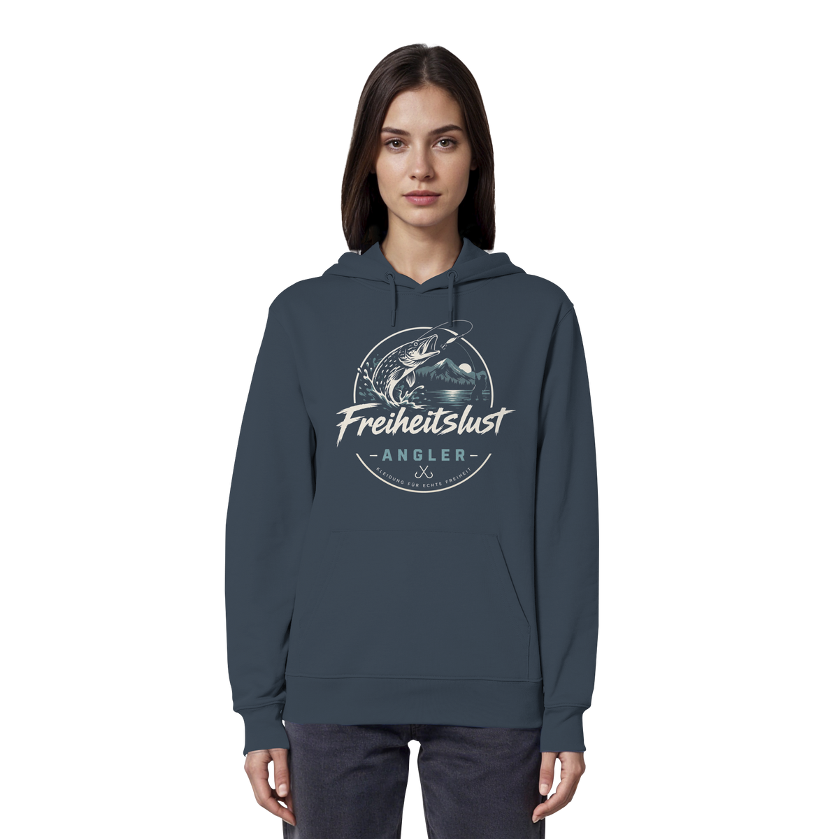 Freiheitslust Fishing - Organic Hoodie