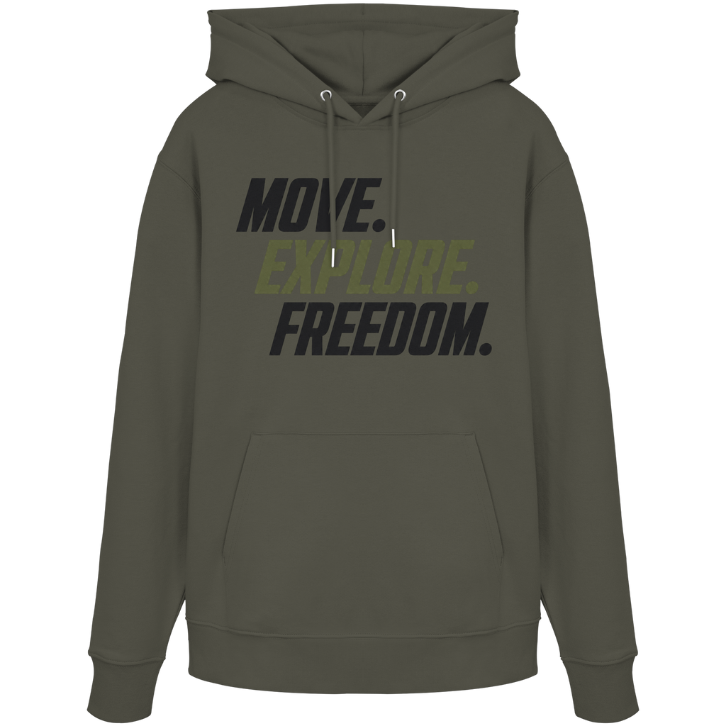 Unisex Hoodie - Move.Explore.Freedom