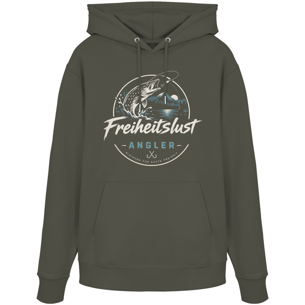 Freiheitslust Fishing - Organic Hoodie