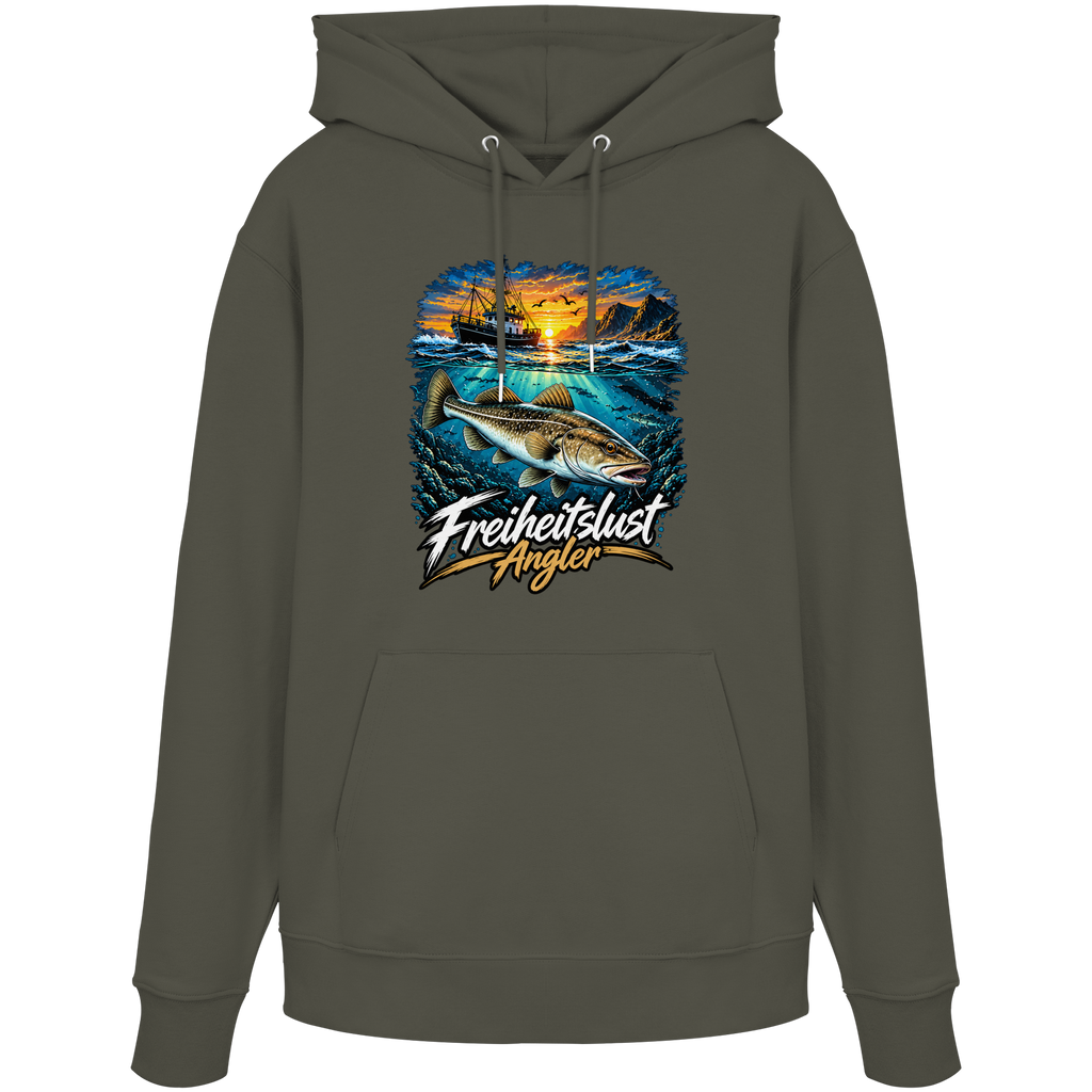 Freiheitslust Fishing Hoodie - Dorsch Edition