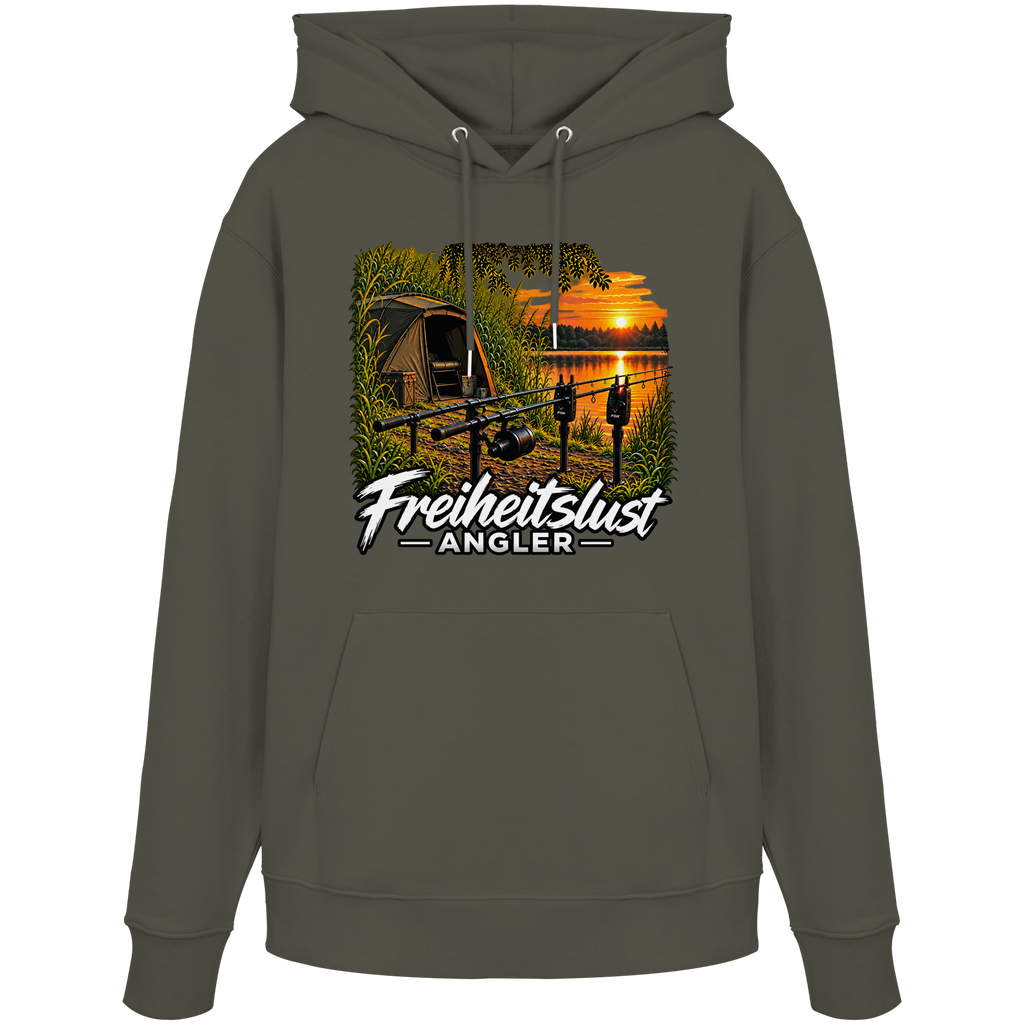 Freiheitslust Fishing Hoodie - Angelplatz