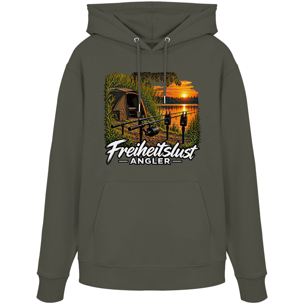 Freiheitslust Fishing Hoodie - Angelplatz
