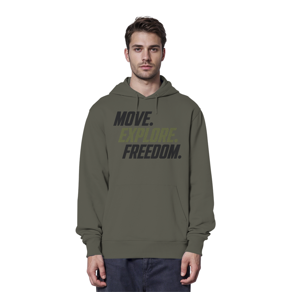 Unisex Hoodie - Move.Explore.Freedom