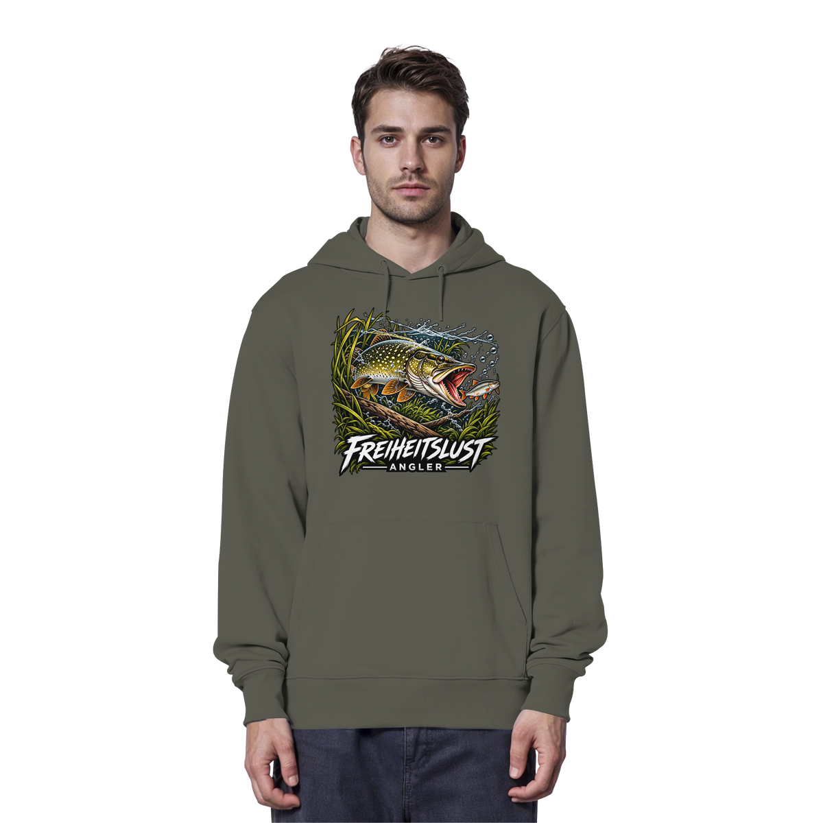 Freiheitslust Fishing Hoodie - Hecht Edition