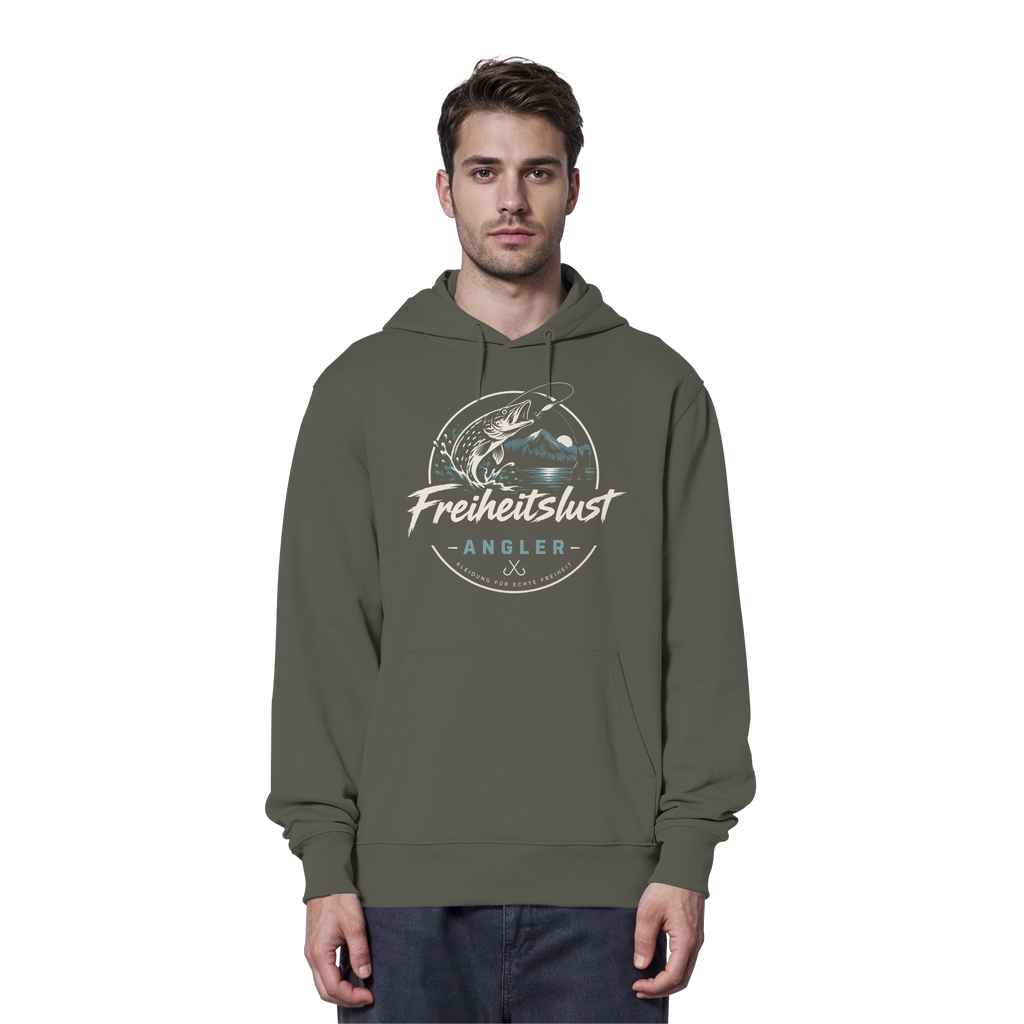 Freiheitslust Fishing - Organic Hoodie