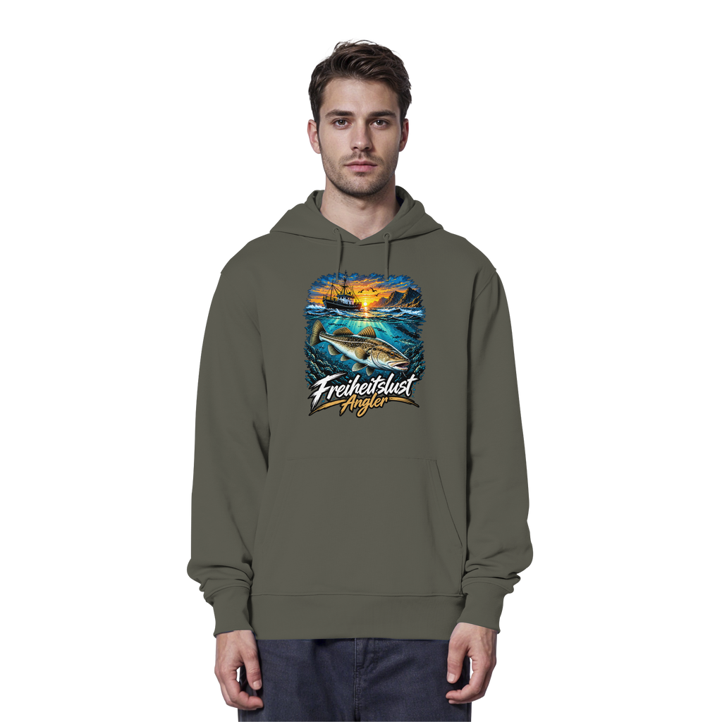 Freiheitslust Fishing Hoodie - Dorsch Edition