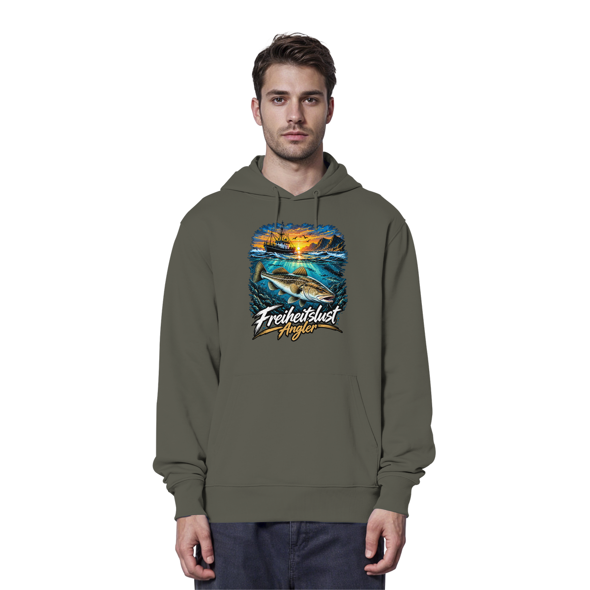 Freiheitslust Fishing Hoodie - Dorsch Edition