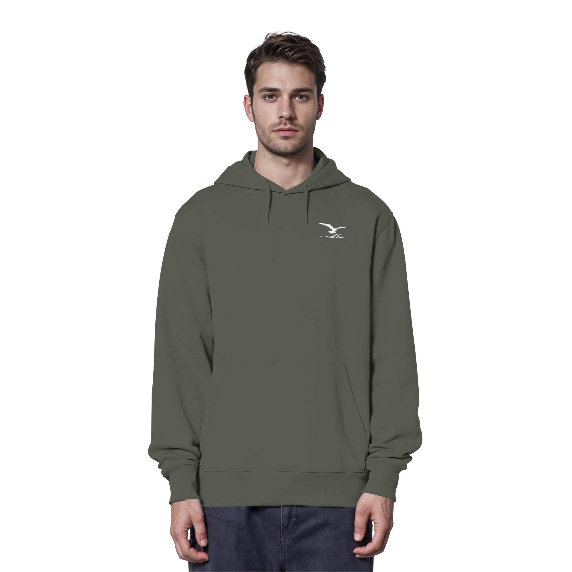 Herren Hoodie mit Stick - Lifestyle