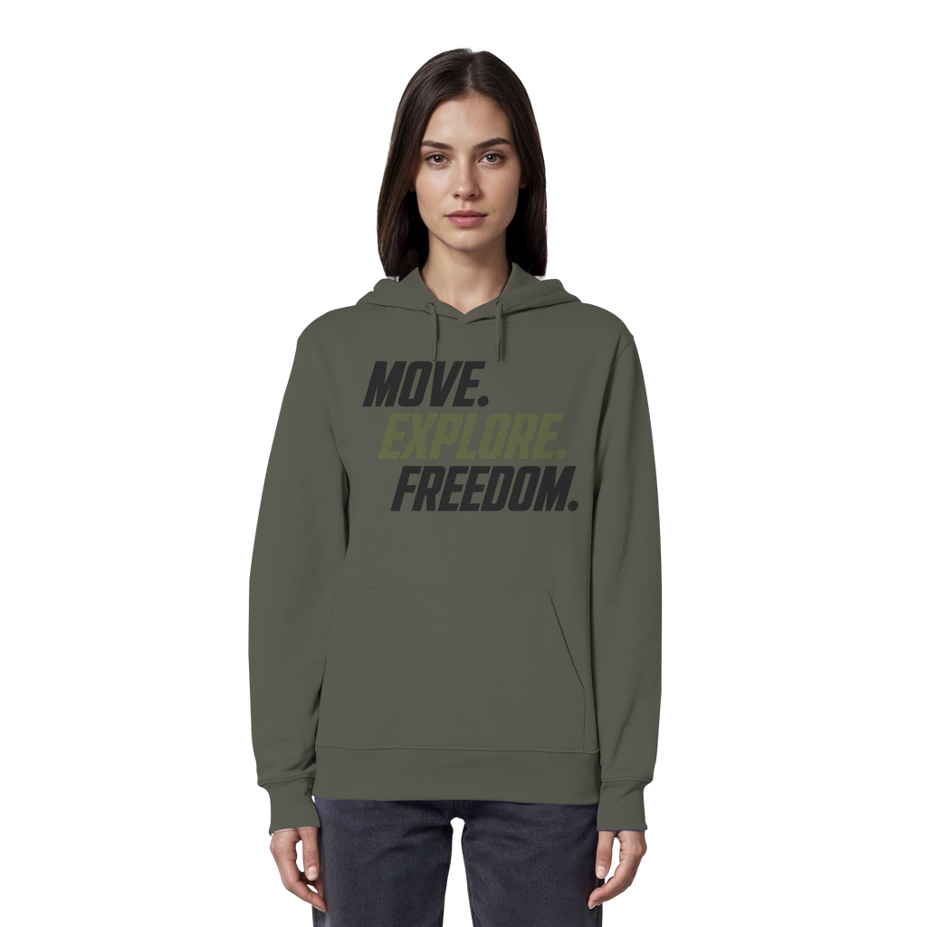 Unisex Hoodie - Move.Explore.Freedom