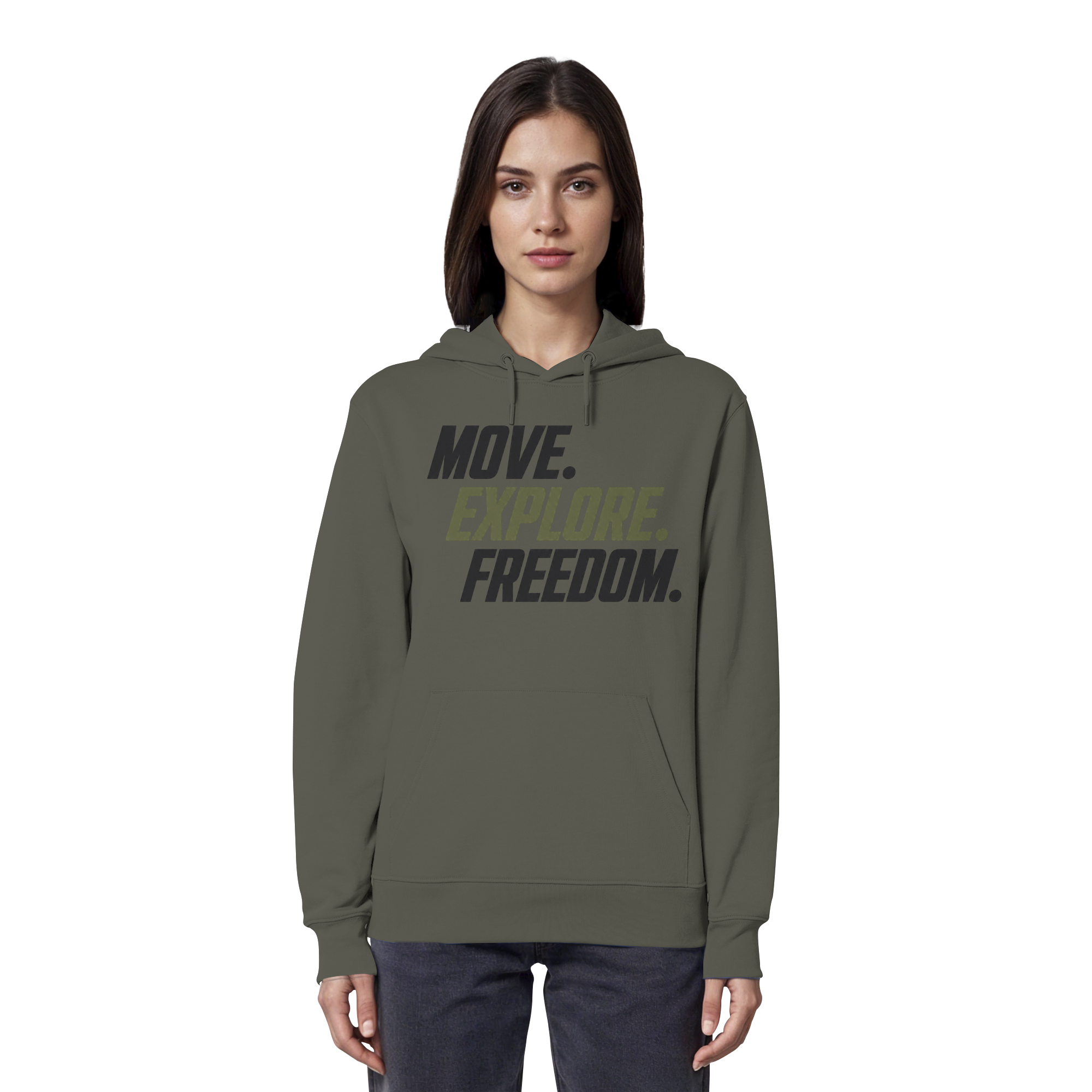 Unisex Hoodie - Move.Explore.Freedom